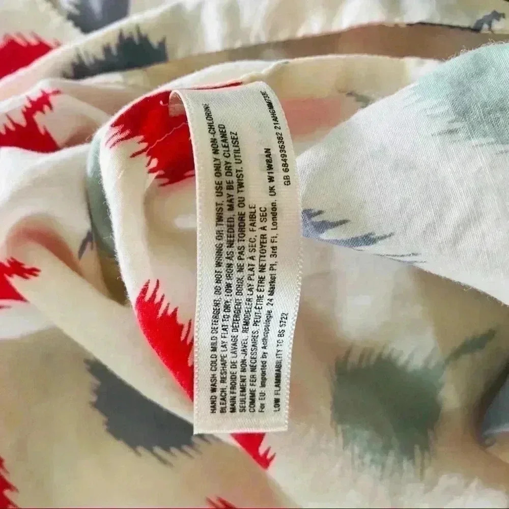 New Anthropologie E by Eloise Pajama Dress Sz S - Picture 7 of 7